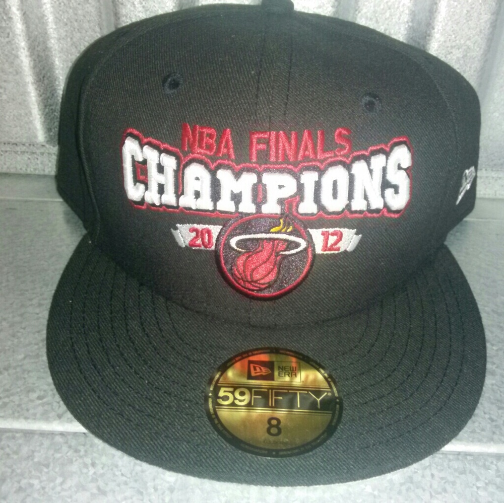 New era fitted Miami Heat champions 2012